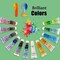Glass Paint Stained Transparent Glass Window Paint Set Great for Glass Painting Wine Glasses Light Bulbs Ceramic Non-Toxic Waterproof Christmas Art Decor(12 Colors/4.9Oz)
